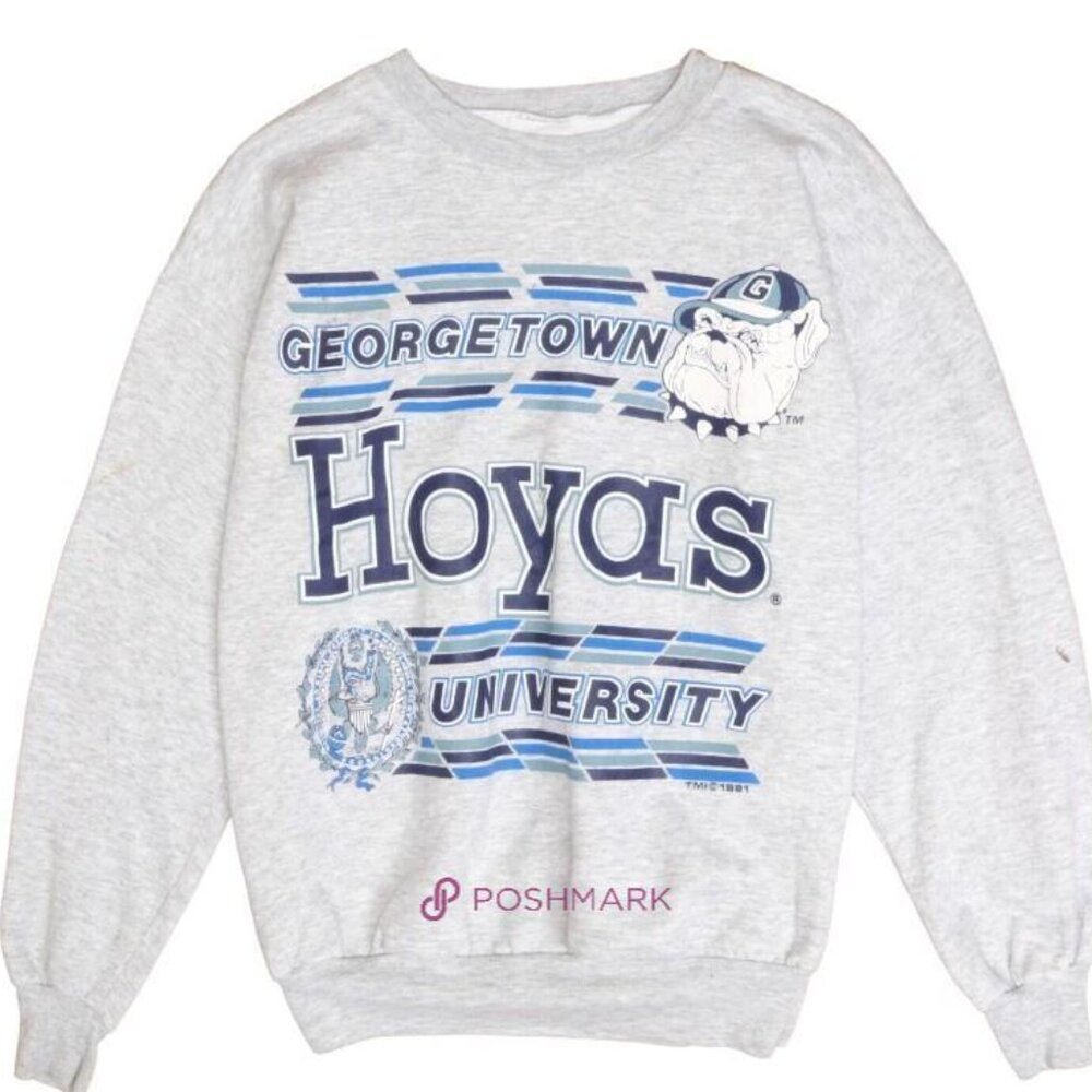Vintage Georgetown Hoyas Sweatshirt Sweatshirt shirt luismercado3533